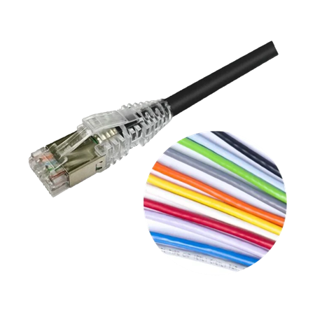 PATCHCORD FTP CAT6A 2.40 NEGRO